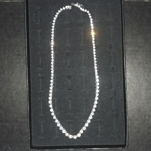 Mystique graduated tennis necklace